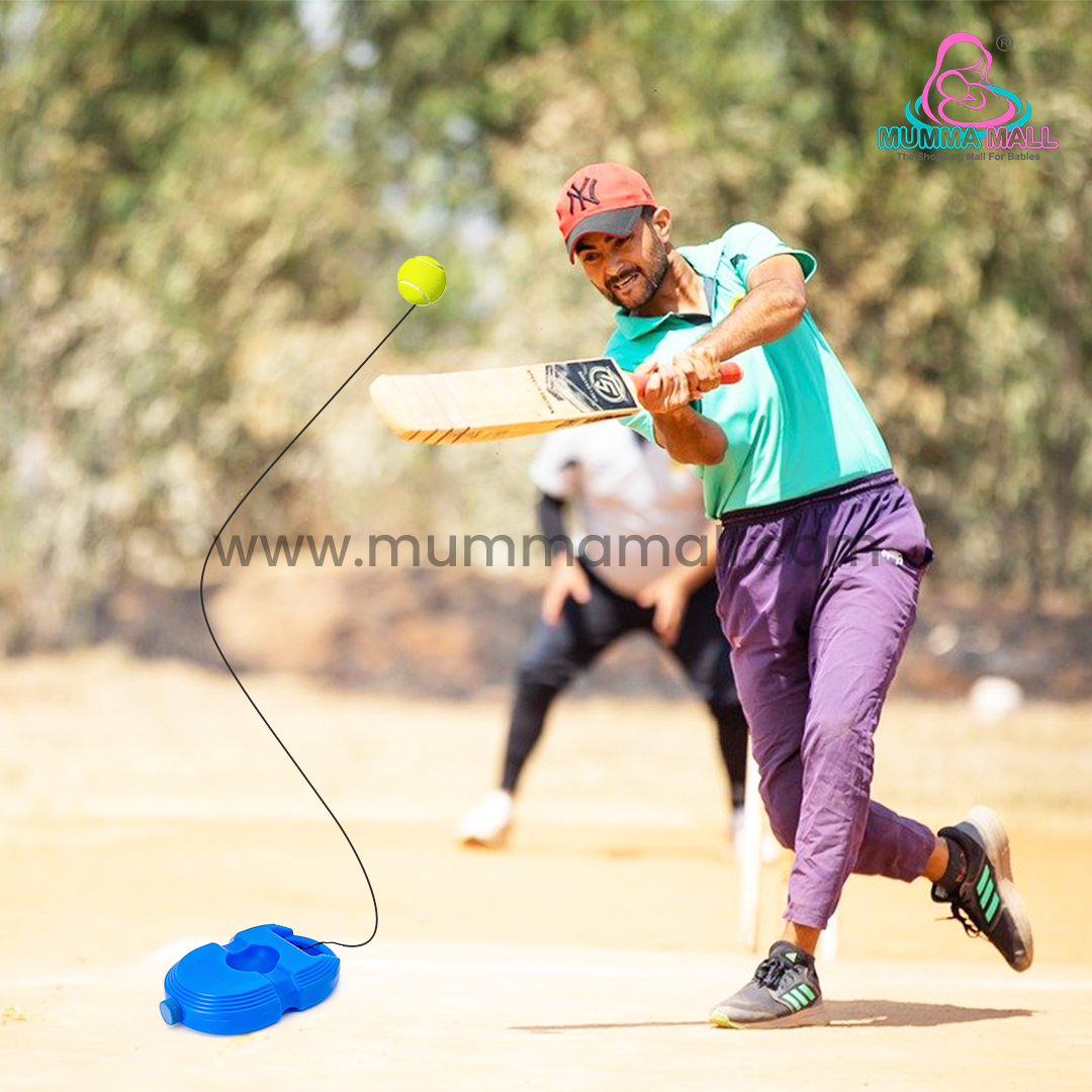 🏏Cricket Rebound Ball - 2 In 1 Tennis+Cricket Training Tool For 10 year+Kids & Adults