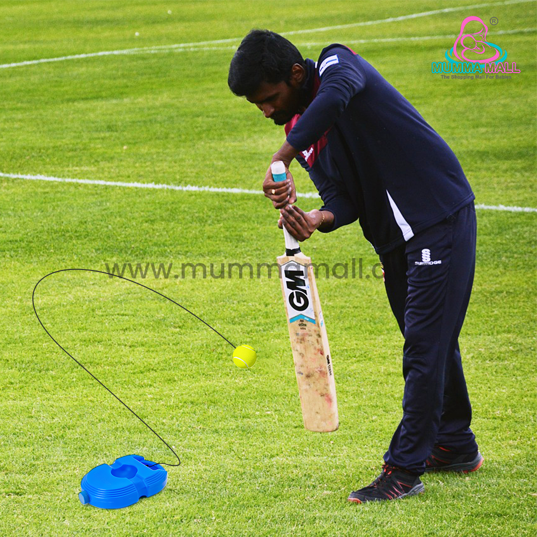 🏏Cricket Rebound Ball - 2 In 1 Tennis+Cricket Training Tool For 10 year+Kids & Adults