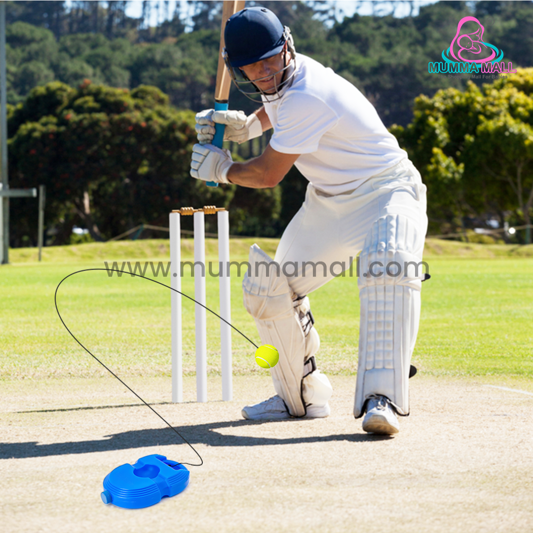 🏏Cricket Rebound Ball - 2 In 1 Tennis+Cricket Training Tool For 10 year+Kids & Adults