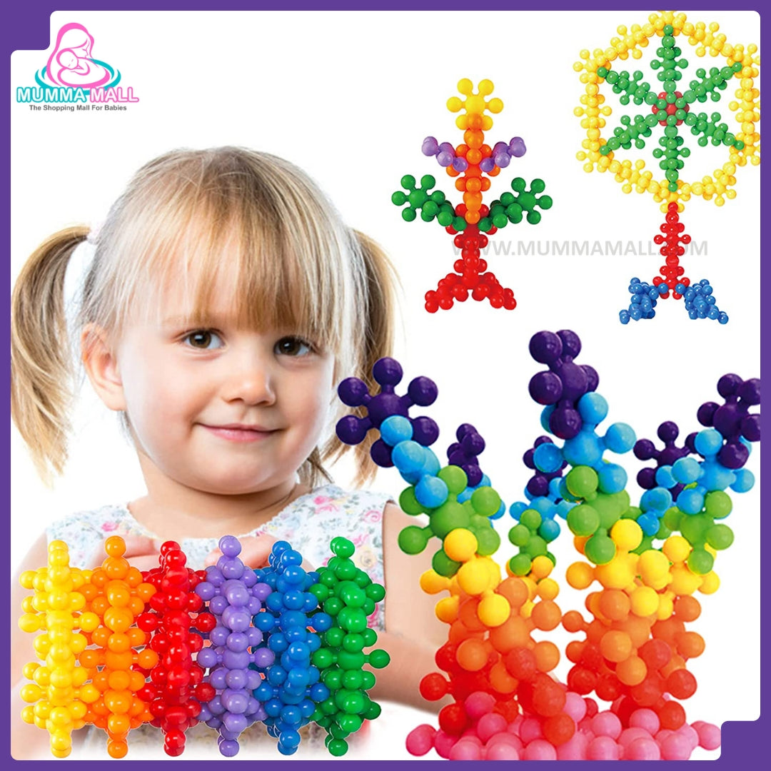 Educational Star Building Blocks Toys | Improves Creativity & Construction Blocks for Kids + FREE 2000+ Pages PDF Worksheet For Kids