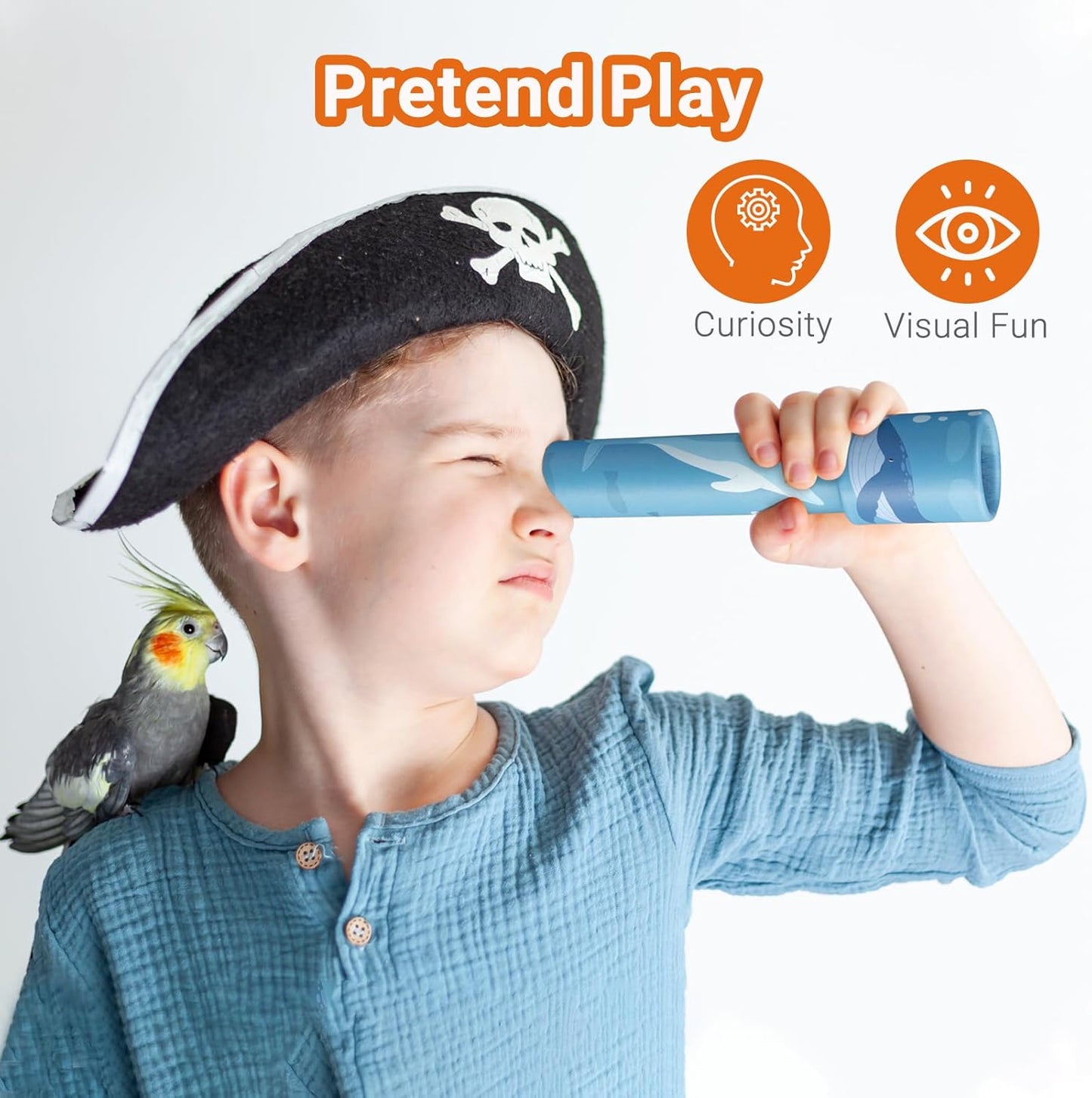 Mumma Mall - Magical Kaleidoscope Toy for Kids | Educational Visual Learning Fun (Buy 1 Get 1 FREE)