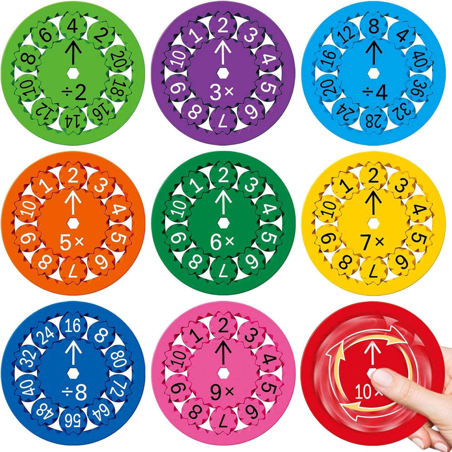 Math Master Spinner 🔢⭐