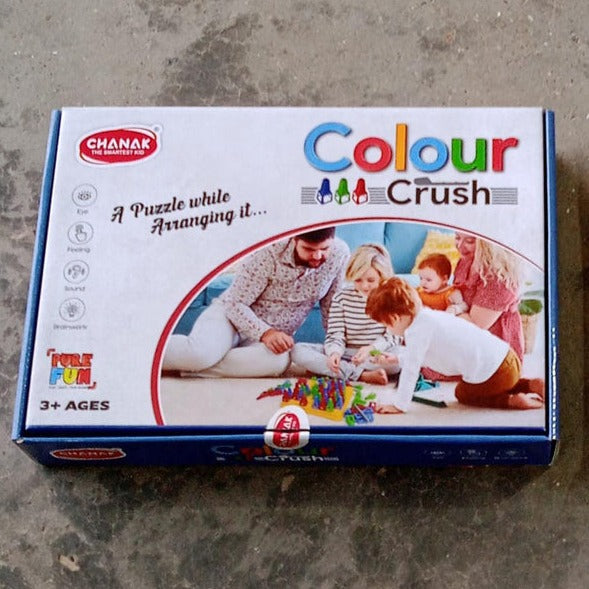 Color Crush -Challenge's Educational Board game For Kids & Adults