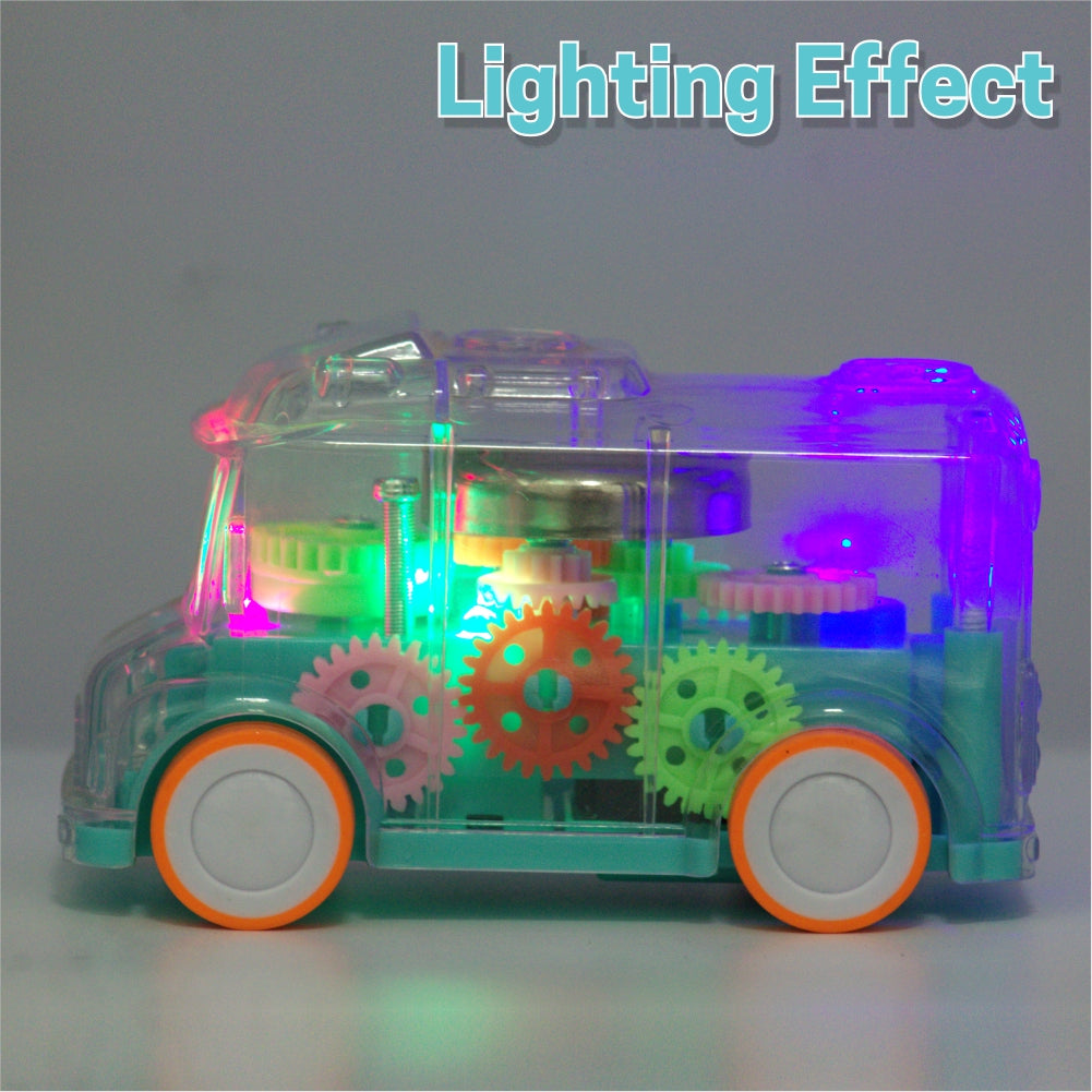Transparent colorful Gear Bus for Kids (BUY 1 GET 1 FREE)