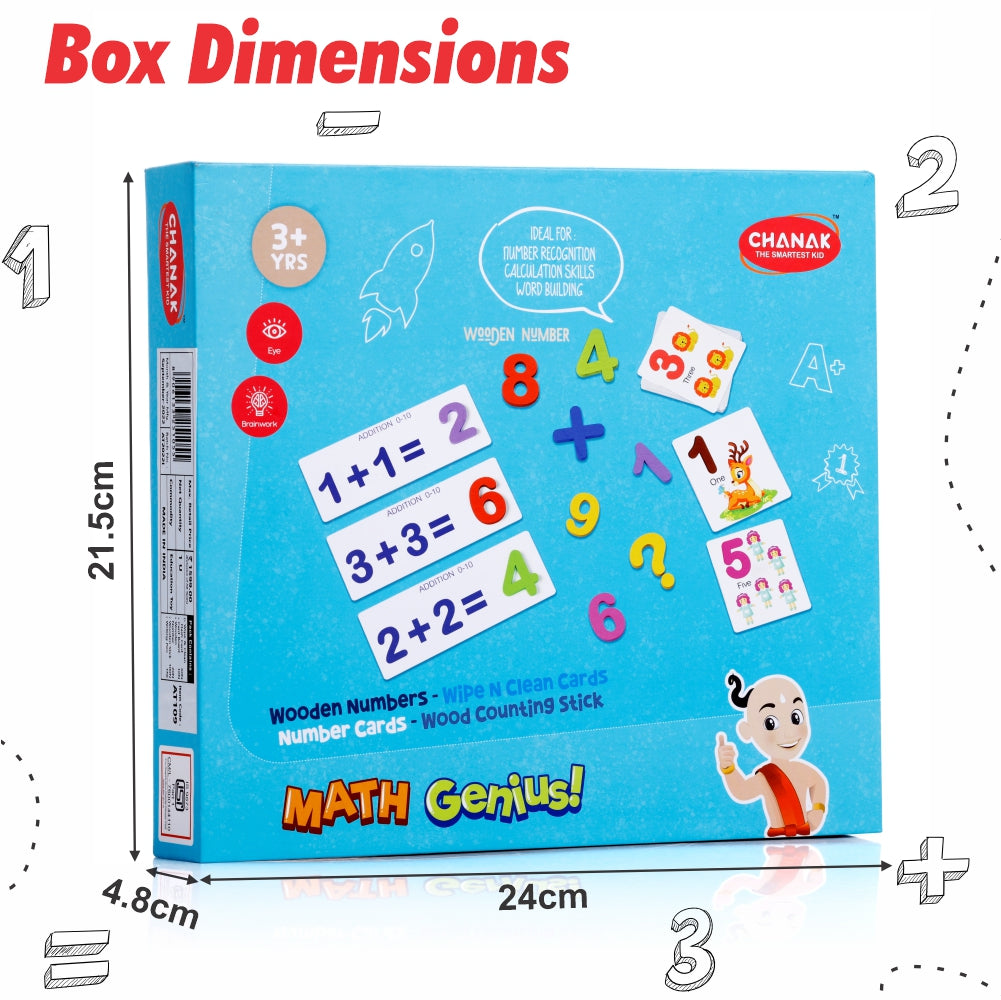 Math Genius for Kids - Educational Math Card game