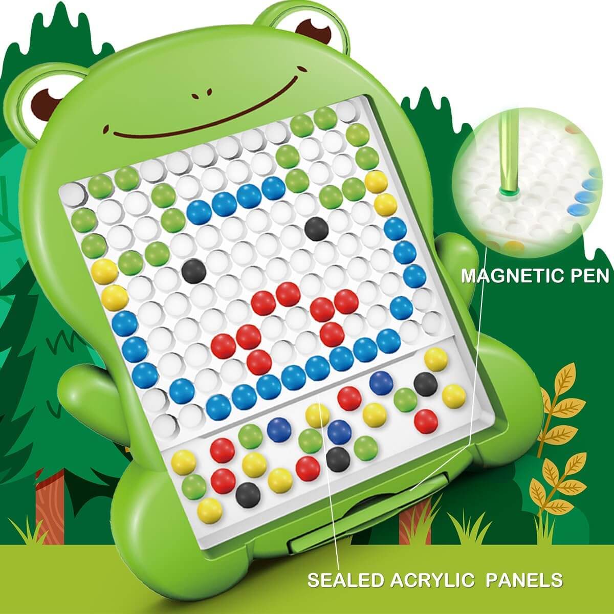 Magnetic Drawing Board – Educational Dot-to-Dot Creativity Board