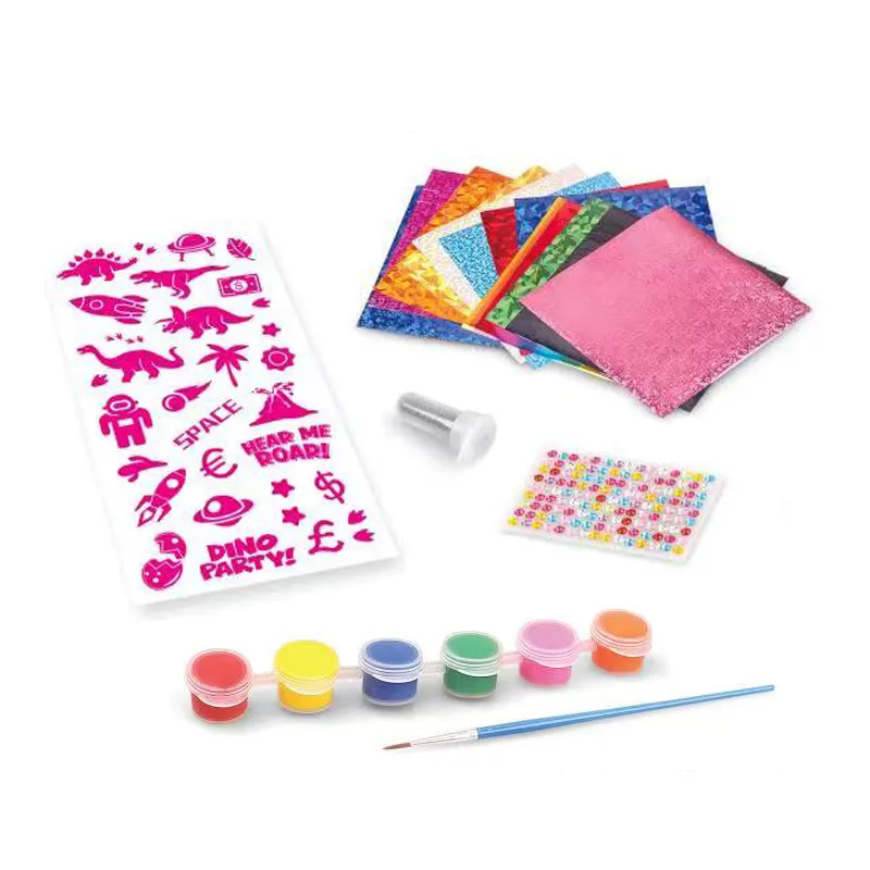 DIY Dinosaur Piggy Bank Painting Kit – Educational Animal Coloring Toy for Kids