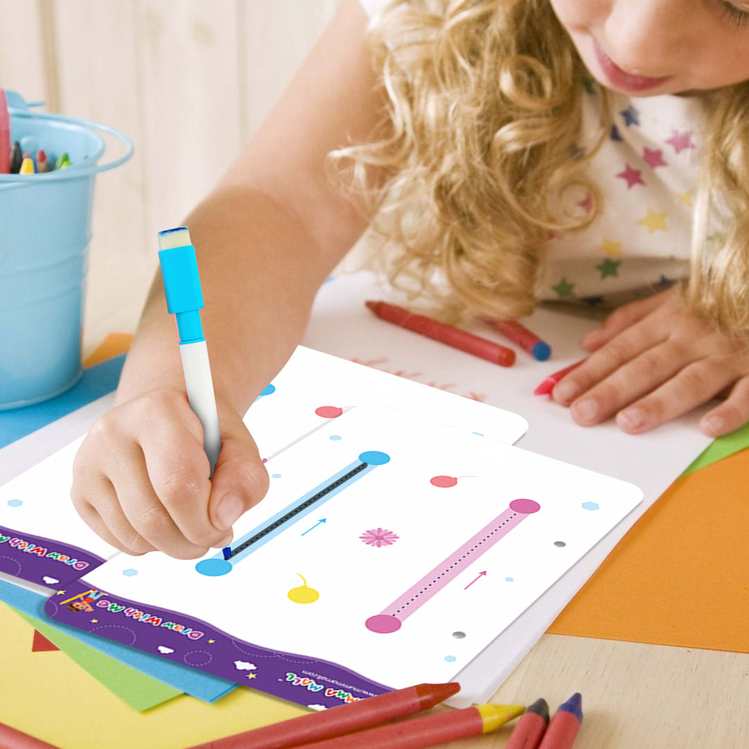 50% OFF - Mumma Mall - Reusable Tracing Book With 68 Pages + FREE Learning 2000+ pages PDF worksheet for kids📚