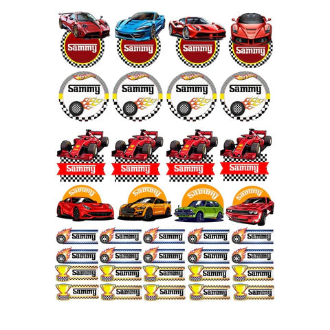 Personalized Waterproof Kids Name Stickers – Cute Animal Designs for Bottles, Lunch Boxes & School