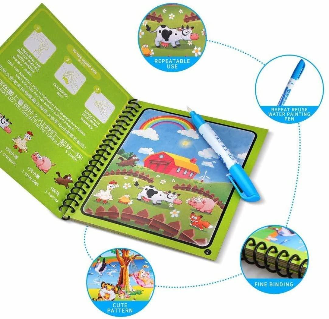✨Reusable Magic Painting Book 🎨 (Buy 2 & Get 2 FREE)!!!