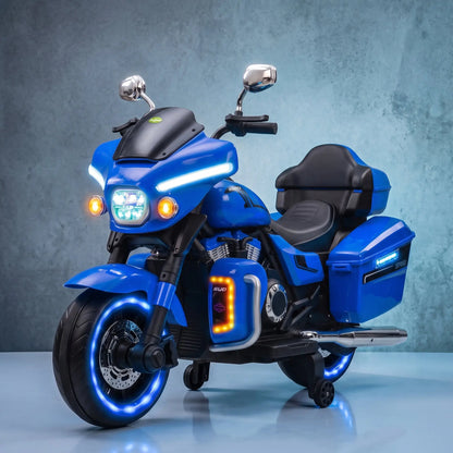 Kids Harley Style Electric Ride-On Bike