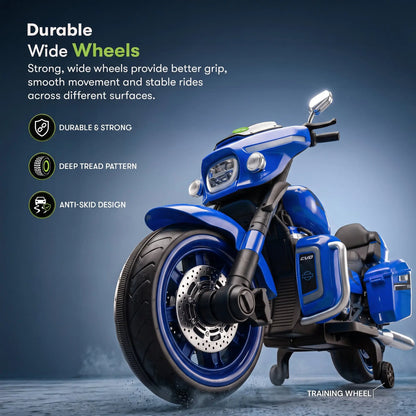 Kids Harley Style Electric Ride-On Bike