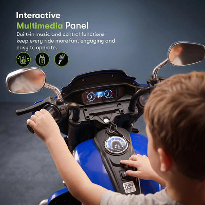 Kids Harley Style Electric Ride-On Bike
