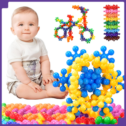 Educational Star Building Blocks Toys | Improves Creativity & Construction Blocks for Kids + FREE 2000+ Pages PDF Worksheet For Kids