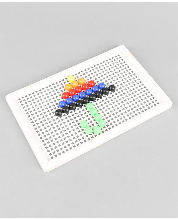 Junior Peg Mosaic-Creative Pegboard Set for Kids