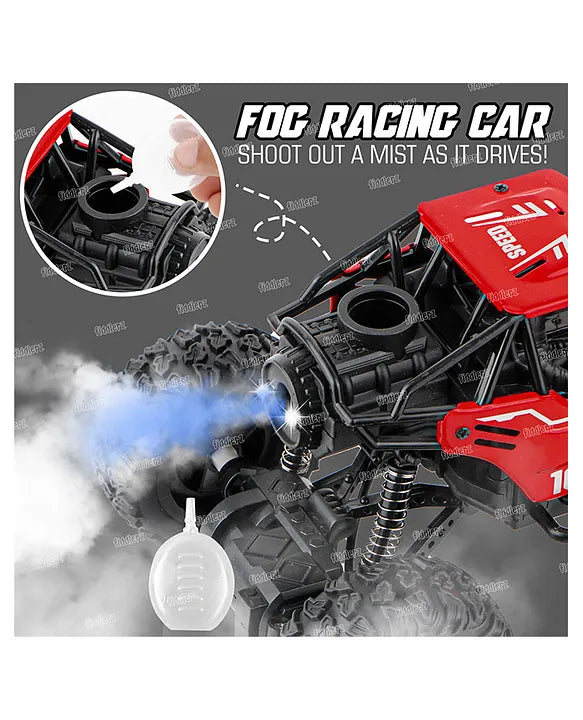 Premium Off-Road Smoke RC Monster Car for Kids 6+ & Adventure Toy Lovers – Real Smoke, LED Lights, Heavy-Duty Tyres & Rechargeable Battery