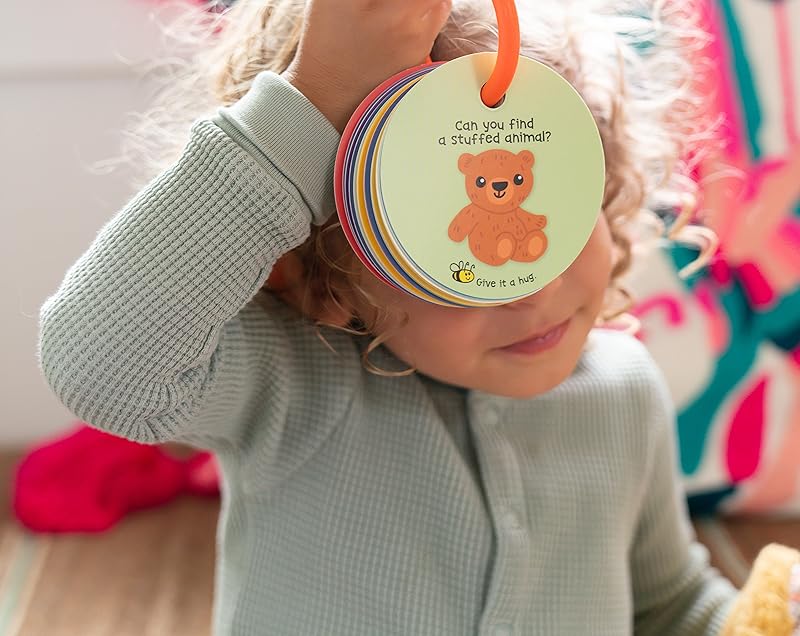 Toddler Scavenger Hunt Activity Cards | Screen-Free Learning Game for Kids