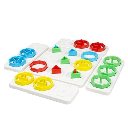 Trio Challenge Brain Teaser Strategy Board Game for Kids and Adults