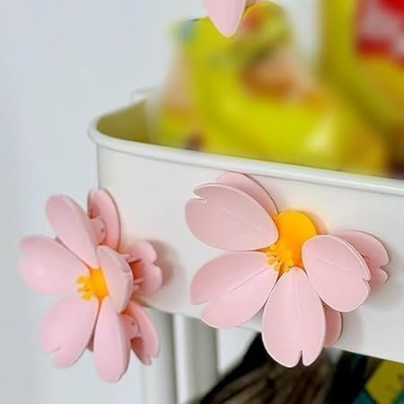 🌸 BloomSeal™ 2-in-1 Magnetic Cherry Blossom Clip | Fridge Note Holder & Snack Bag Sealer | Strong Magnetic Grip | Decorative Kitchen Organizer | Buy 1 Get 1 FREE