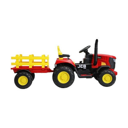 Little Farmer Adventure Electric Ride-On Tractor with Trailer