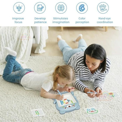 Magnetic Drawing Board – Educational Dot-to-Dot Creativity Board