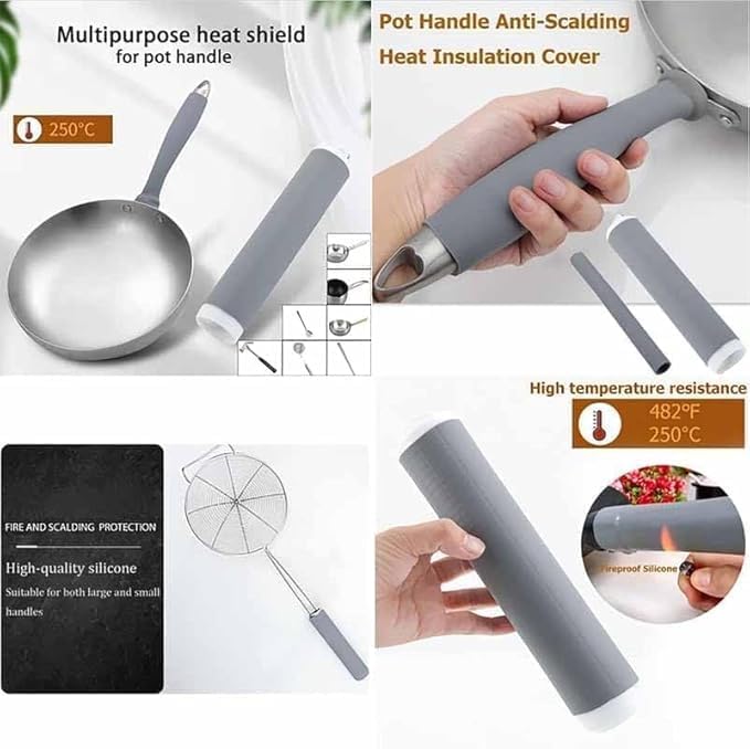 🛡️ HeatGuard Pro™ Silicone Pot Handle Shield - Buy 1 Get 1 FREE