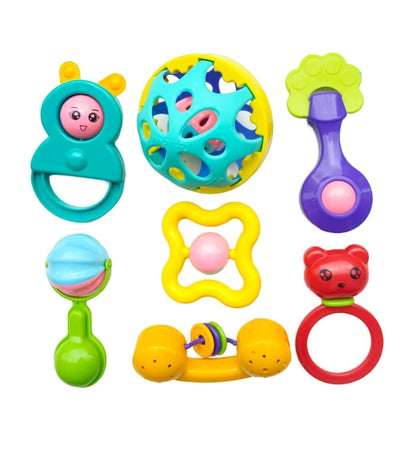 Baby Rattle Toy Set for Infants – 7 Pcs Set
