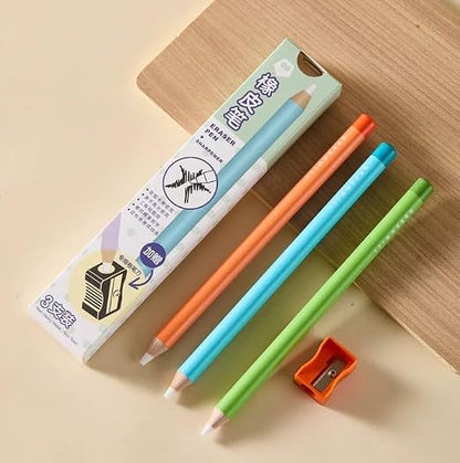 Magic Eraser Pencils Set (2 Pack) with Sharpener - Pastel, Precision Erase, Non-Toxic Kids Return Gift