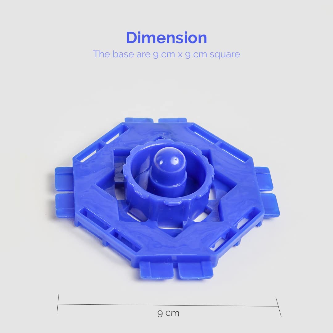 Make and Spin Gears Twisting & Turning Fun (Multicolor)