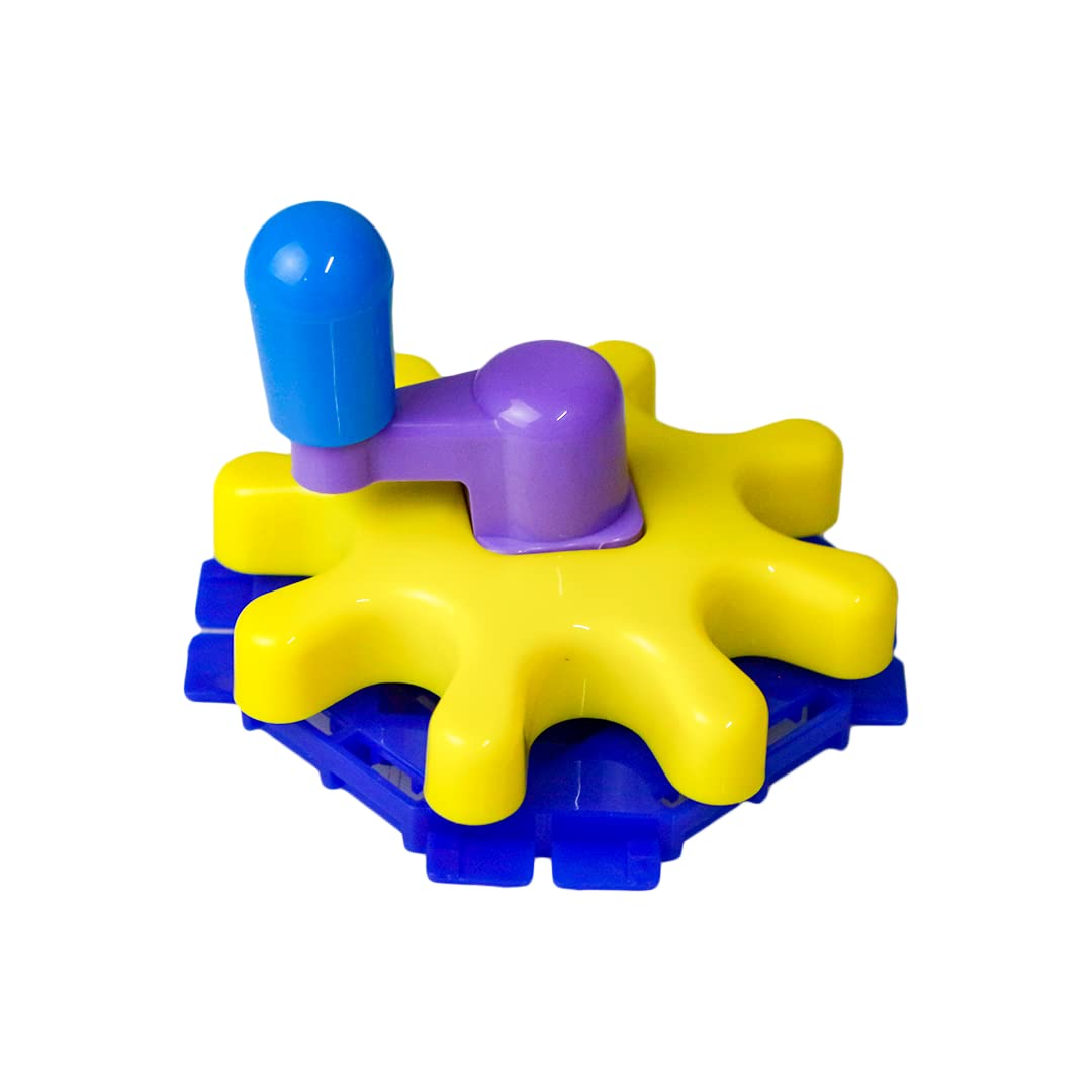 Make and Spin Gears Twisting & Turning Fun (Multicolor)