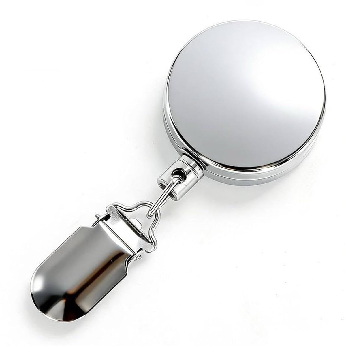 Premium Heavy-Duty Multipurpose Retractable Badge Reel with ID Card Holder, Key Ring, Belt Clip & Utility Hanger for Keys, Access Cards, Towels, Cleaning Cloths and Small Tools – Pack of 2