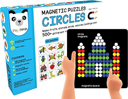 PLAY PANDA-Magnetic Circle Puzzle Set