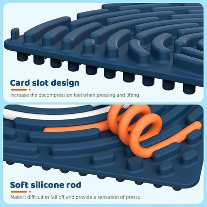 🖐️ Little Genius Silicone Busy Board 🧠 Color Learning + Sensory Play