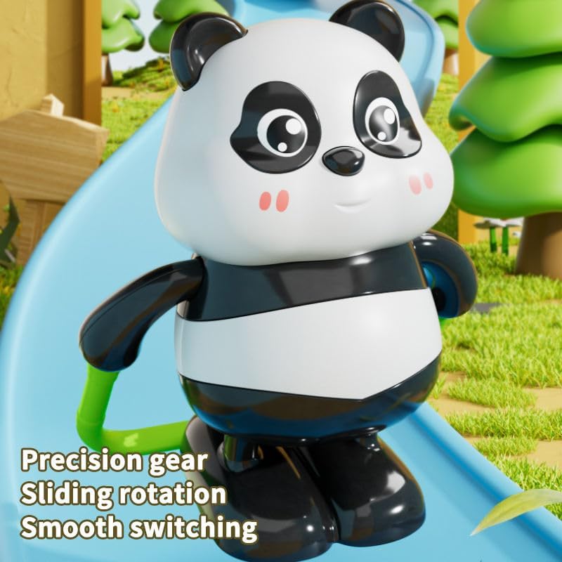 3-in-1 Panda Sports Activity Toy Set for Kids | Cute Panda Skater, Hula Hoop & Jump Rope Toy