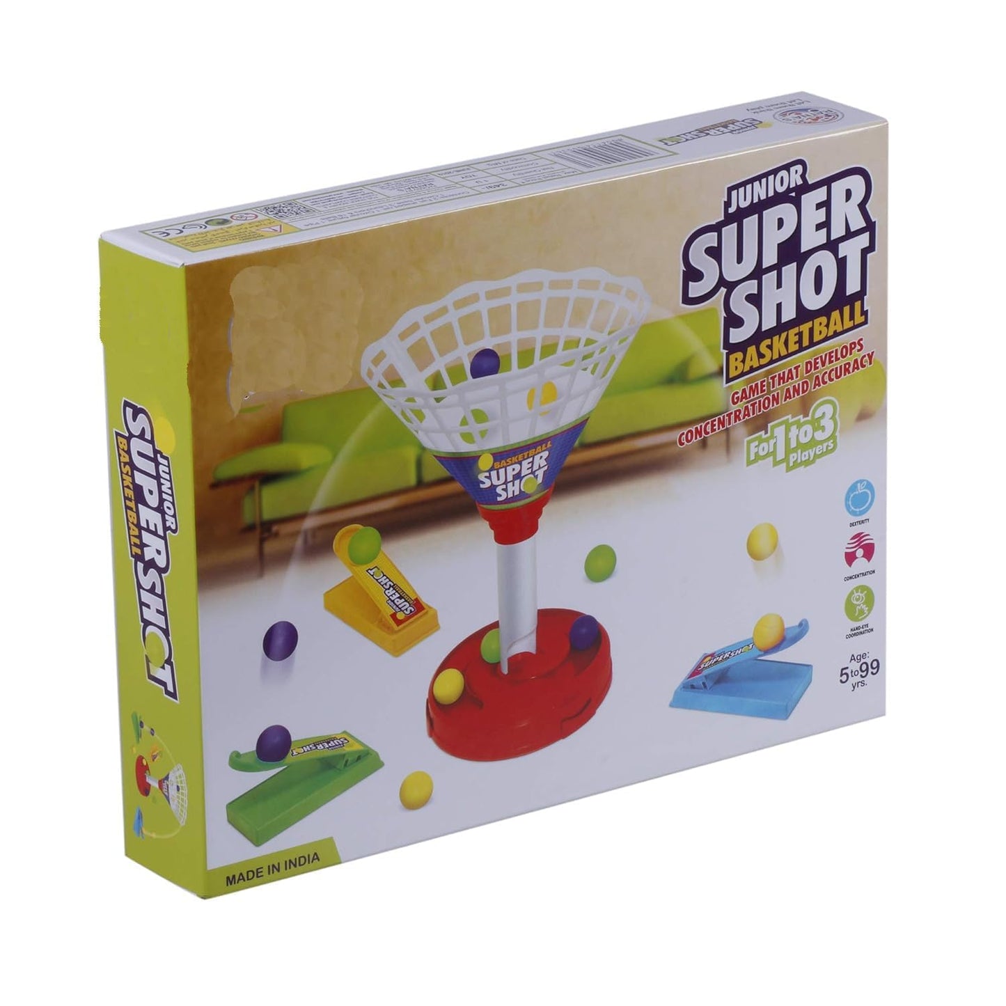 Junior Super Shot Basket Ball Game for Kids