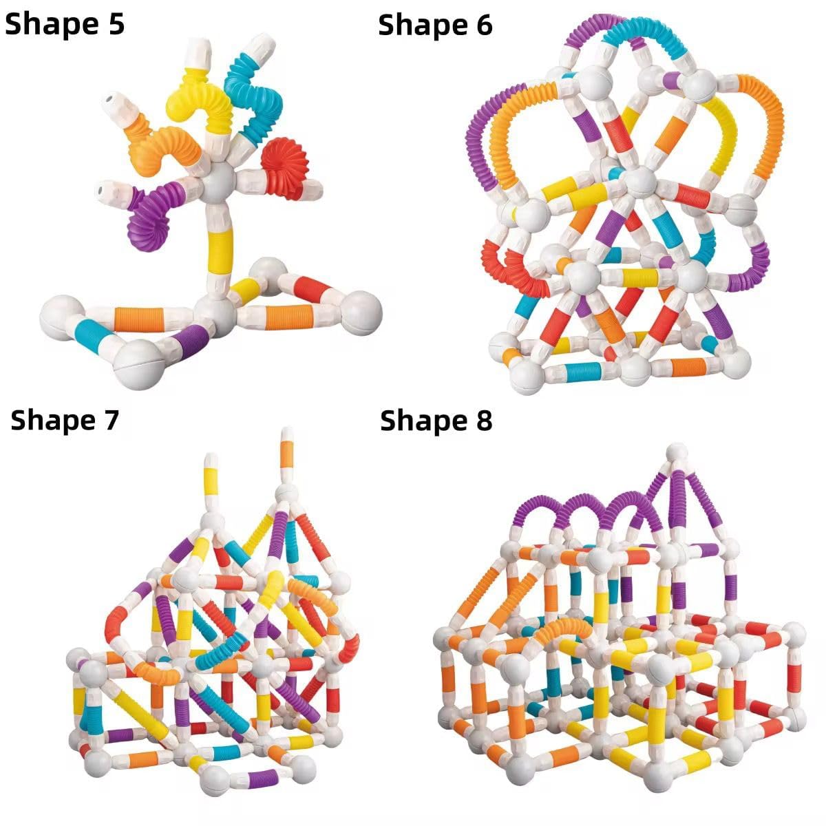 Flexible Magnetic Building Sticks & Balls Set for Kids | 3D Construction STEM Toy for Creativity, Brain Development & Learning