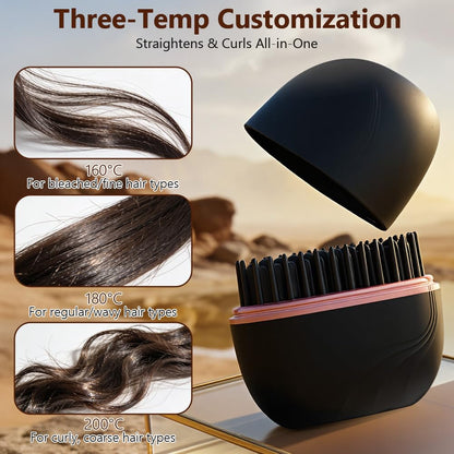 ✨💇‍♀️ SilkRush™ Pocket Hair Smoothing Brush 💖