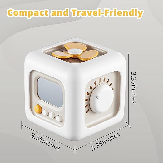 compact and travel friendly baby busy cube