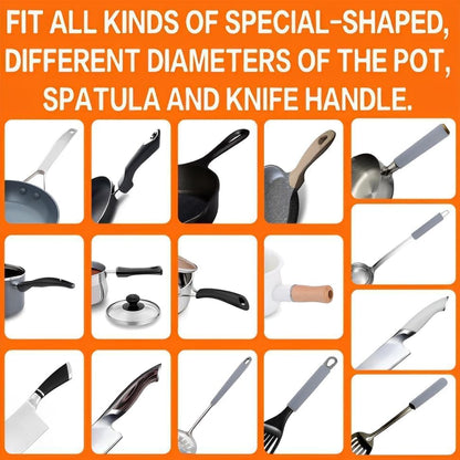🛡️ HeatGuard Pro™ Silicone Pot Handle Shield - Buy 1 Get 1 FREE