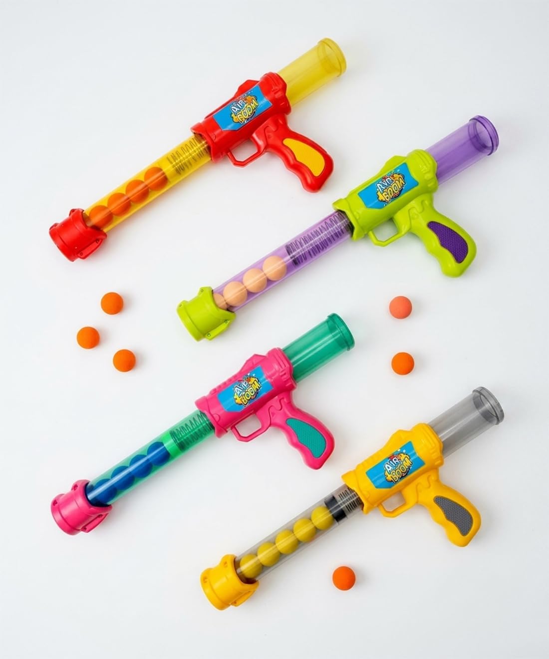 Air Boom Foam Ball Blast Gun – Kids Shooting Toy