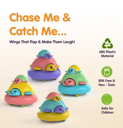 Topsy Turtles Friction Toy – 12 Pcs Set