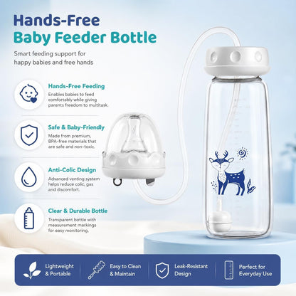 🍼 SipNest™ 360° Baby Feeding Bottle ⭐