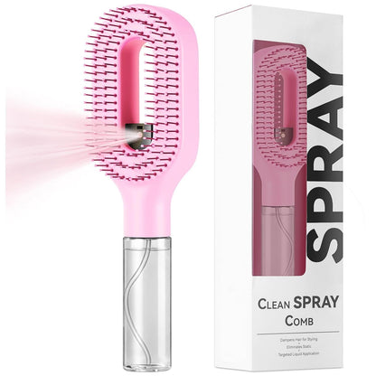 HydraComb™ Refillable Water Mist Hair Brush