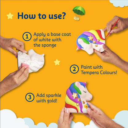 DIY Dinosaur Piggy Bank Painting Kit – Educational Animal Coloring Toy for Kids