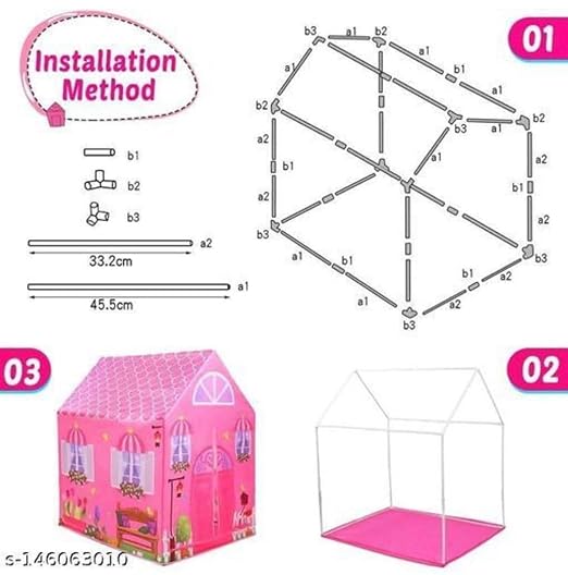 🎪Play Tent House for Kids || Multicolor Outdoor Indoor Theme🌈