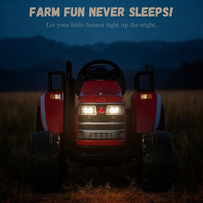 Kids 12V Electric Ride-On Tractor