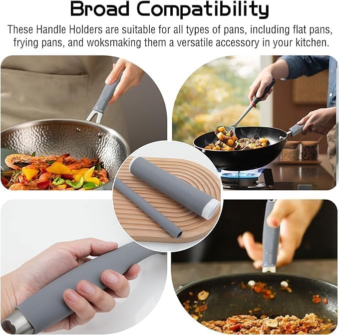 🛡️ HeatGuard Pro™ Silicone Pot Handle Shield - Buy 1 Get 1 FREE