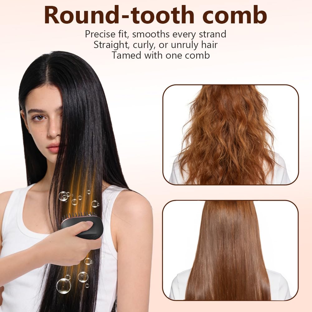 ✨💇‍♀️ SilkRush™ Pocket Hair Smoothing Brush 💖