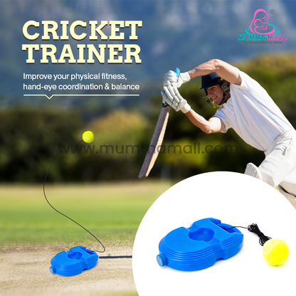 🏏Cricket Rebound Ball - 2 In 1 Tennis+Cricket Training Tool For 10 year+Kids & Adults
