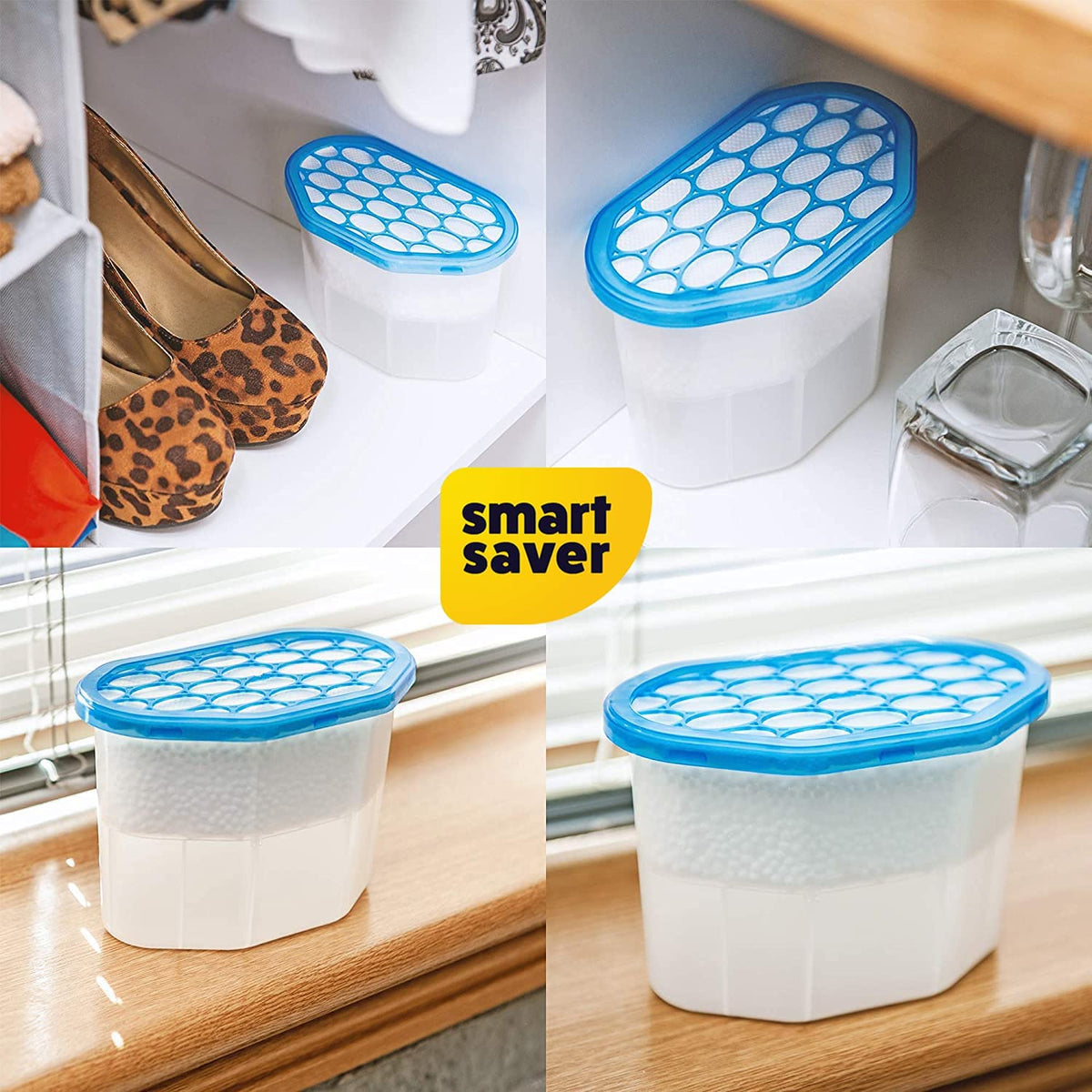 Disposable Moisture Absorber & Dehumidifier Box for Damp, Mould & Odour Control – 300g